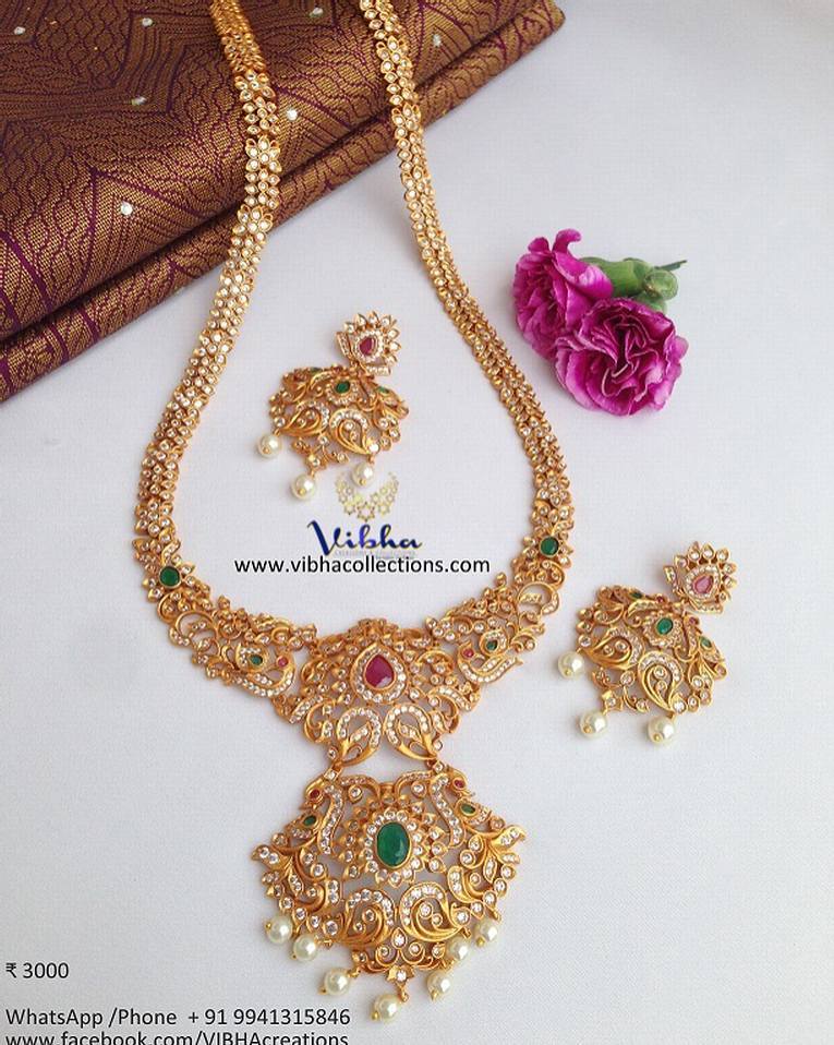 Pretty Necklace Set From Vibha Creations