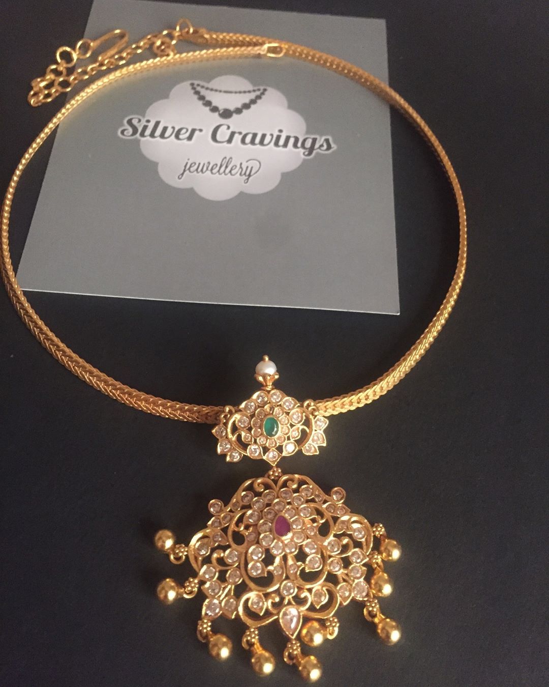 Pretty Silver Necklace From Silver Cravings Jewellery