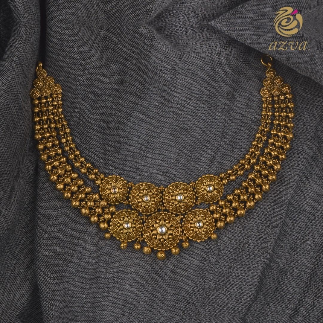 handcrafted kundan set From Azvavows
