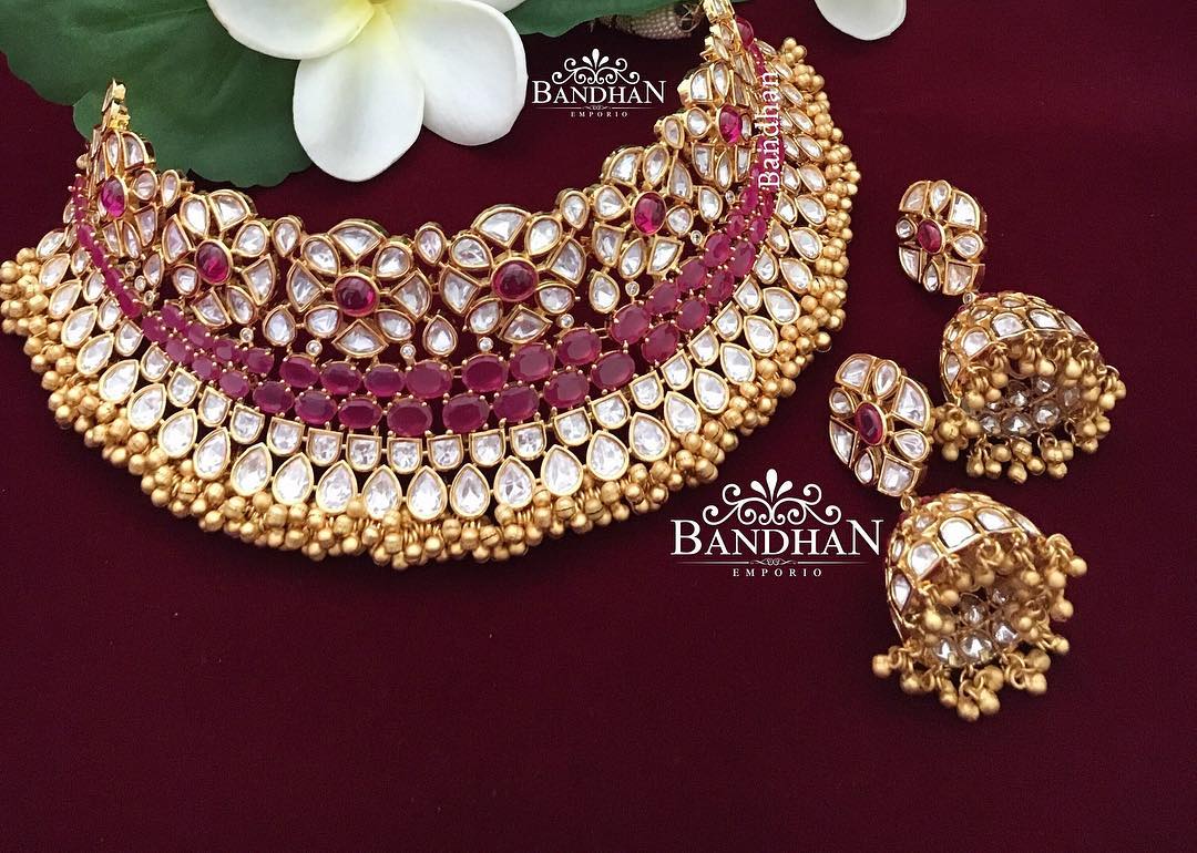 luxury designer Choker From Bandhan