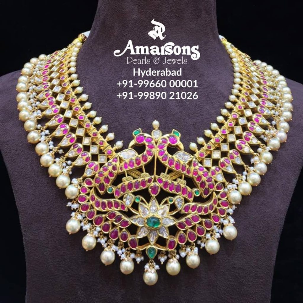Antique Gold Necklace From Amarsons Jewellery