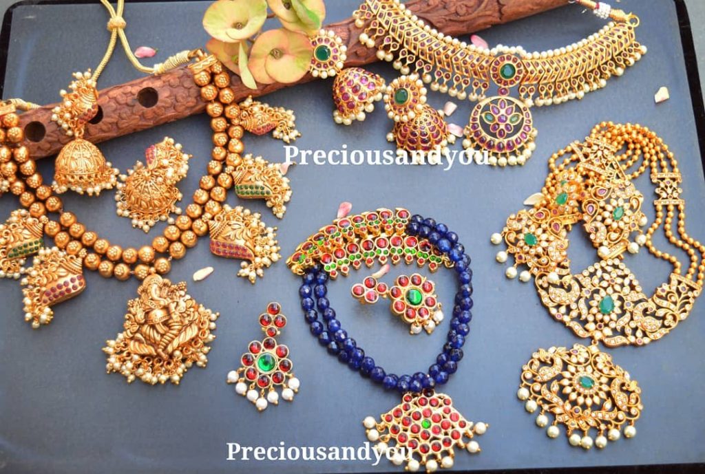 Gold Toned Necklace Collections From Precious And You