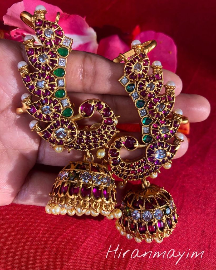 Gorgeous Kemp Cuff Earrings From Hiranmayim