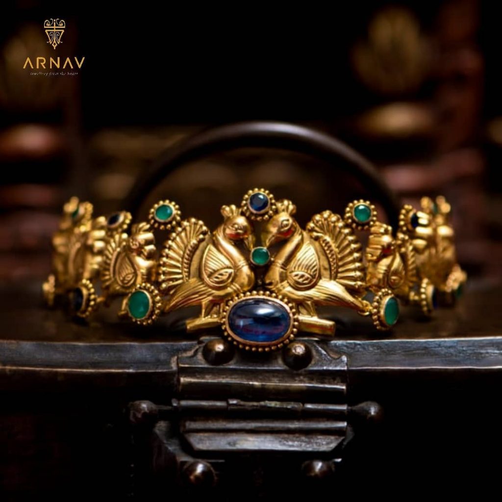 Hand Crafted Pure Gold Necklace From Arnav Jewellery