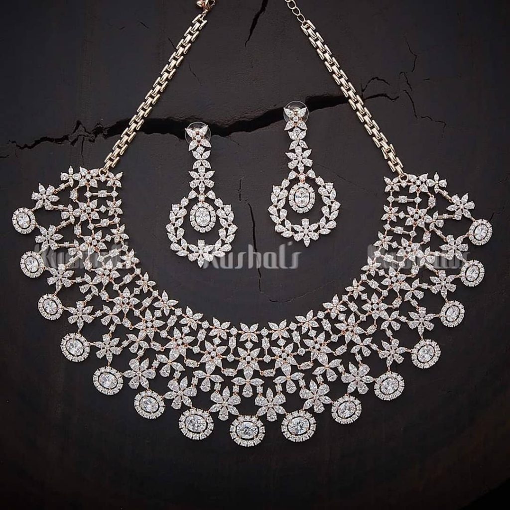 Luxury Necklace Set From Kushal's Fashion Jewelley