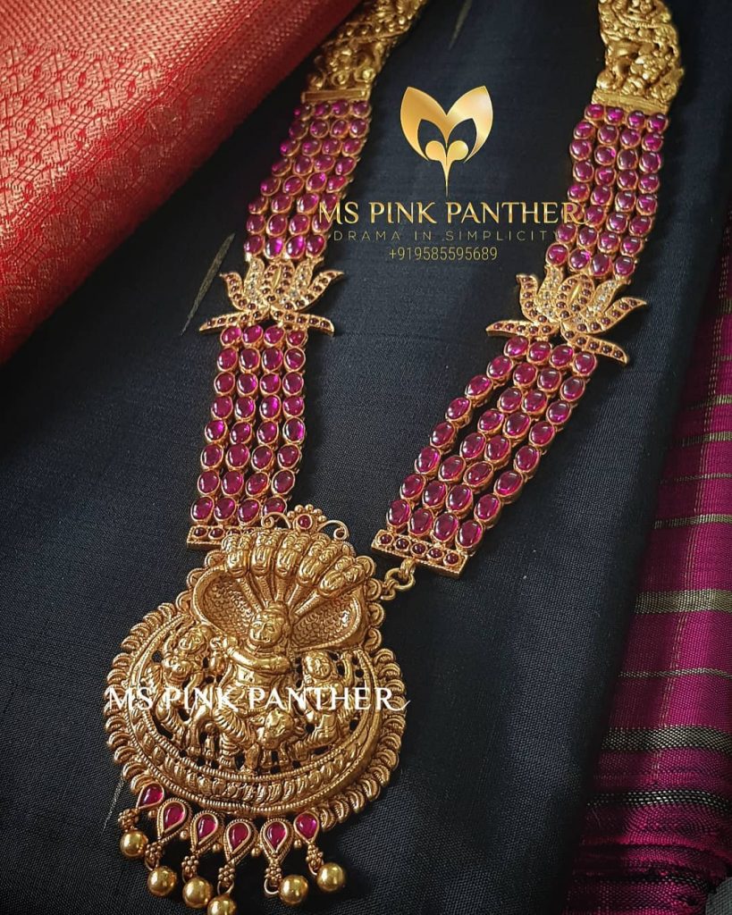 Stunning Silver Temple Necklace From Ms Pink Panthers