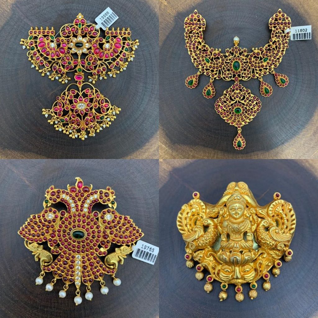 Cute Gold Plated Silver Pendant From Silver Stone Matapayals
