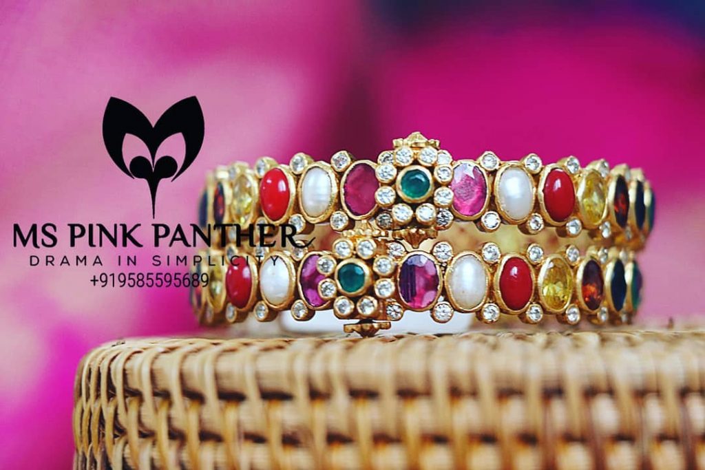 Attractive Silver Bangles From Ms Pink Panthers