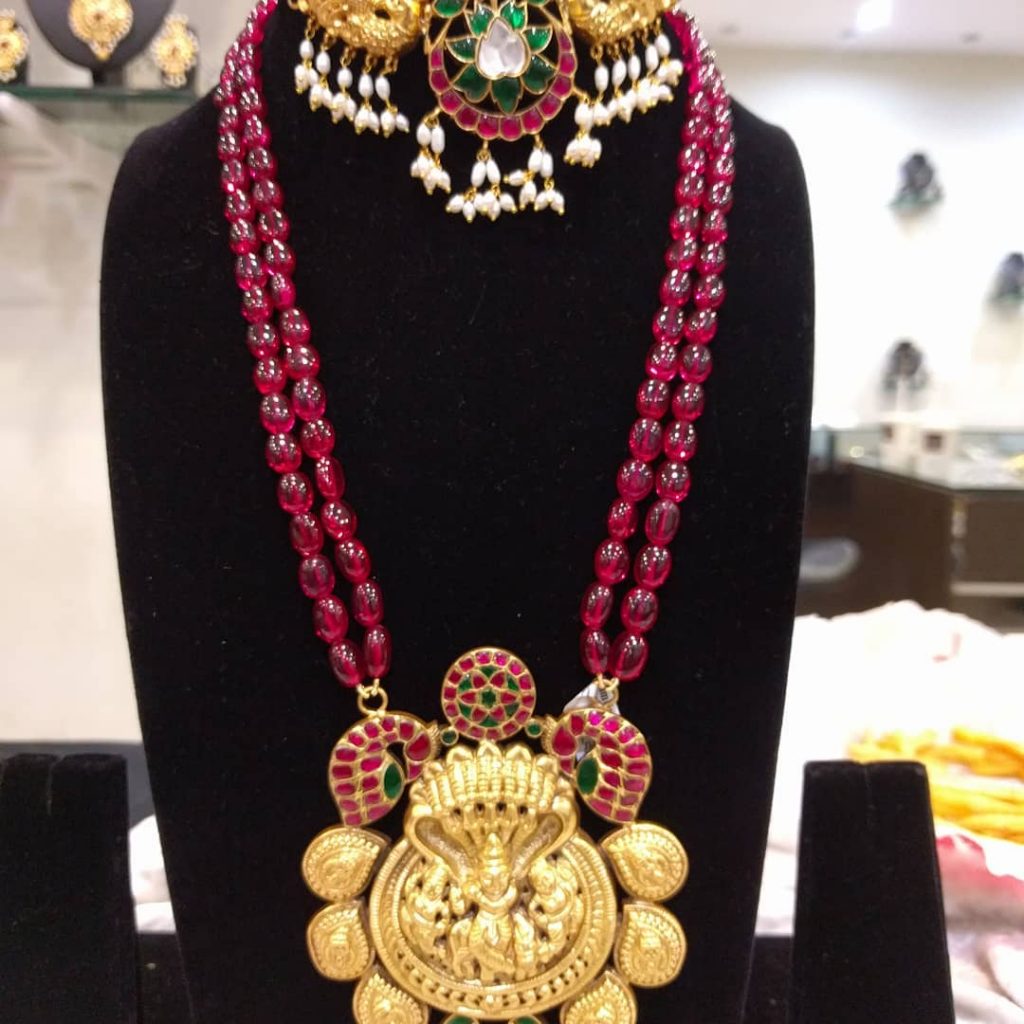 Eye Catching Silver Bridal Set From Samskruthi Jewellers
