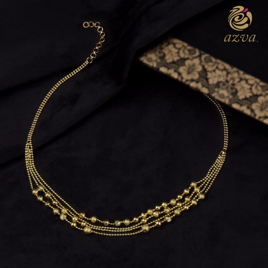 Handcrafted Gold Choker From Azvavows
