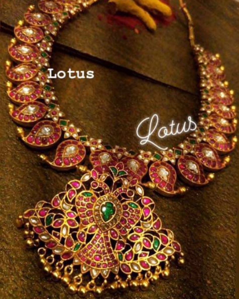 Traditional Silver Mango Necklace From Lotus Silver Jewellery