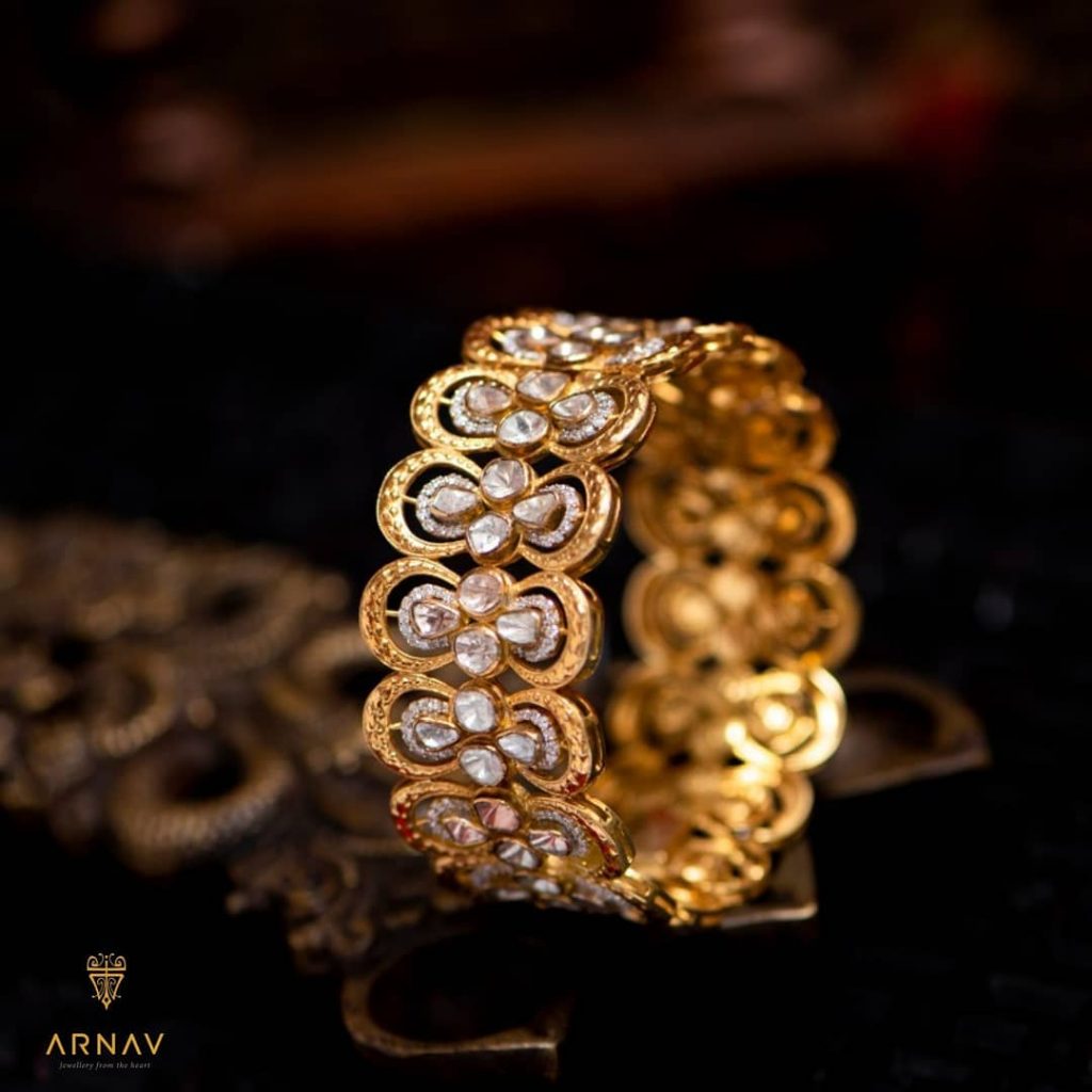 Trendy Silver Bangle From Arnav Jewellery