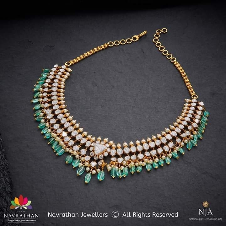 Mesmerizing Necklace From Navrathan 1954