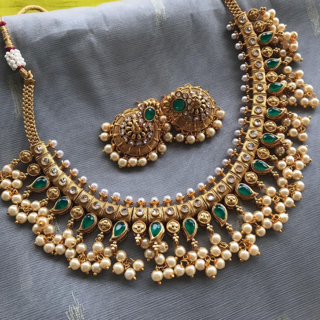 Ethnic Necklace Set From Kattam