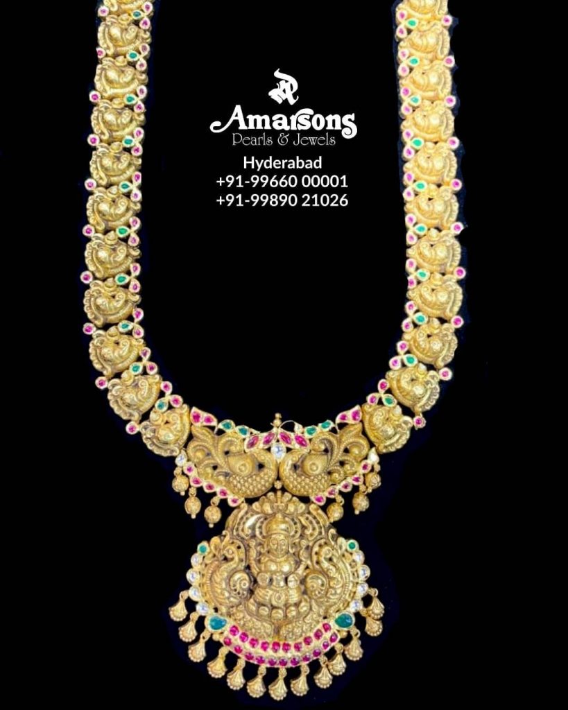Traditional Long Necklace From Amarsons Pearls And Jewels