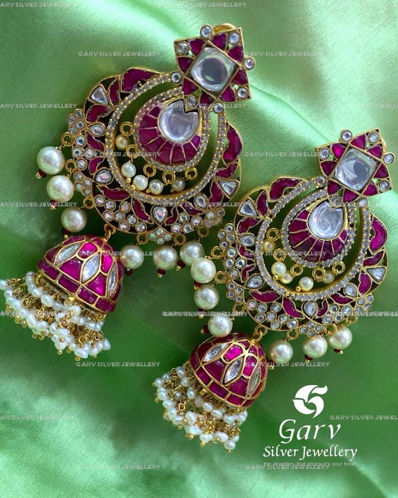 Traditional Silver Earrings From Garv Silver Jewellery