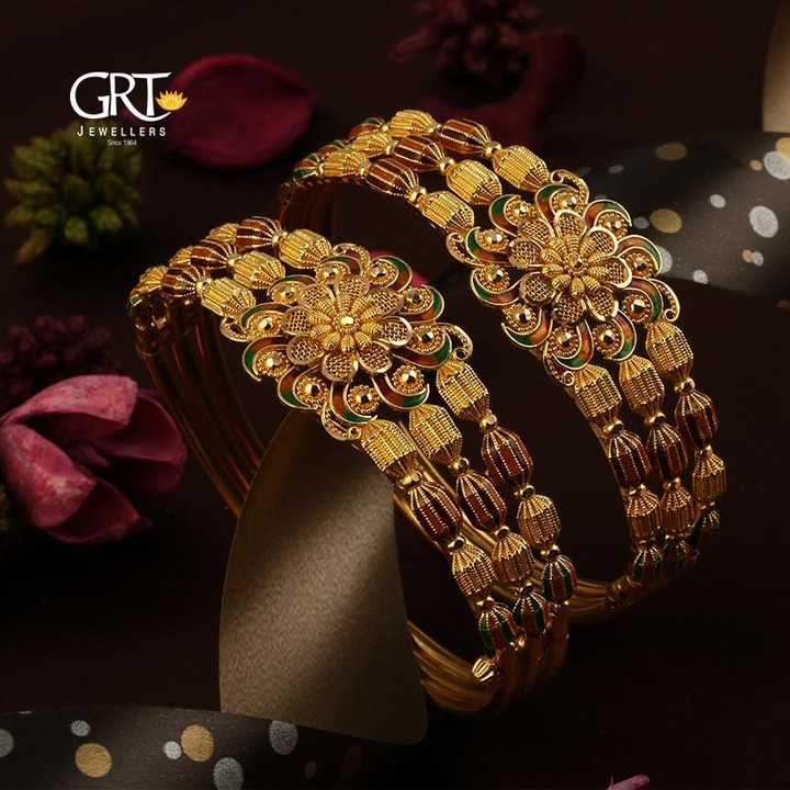 Mind Blowing Gold Bangles From GRT Jewellers