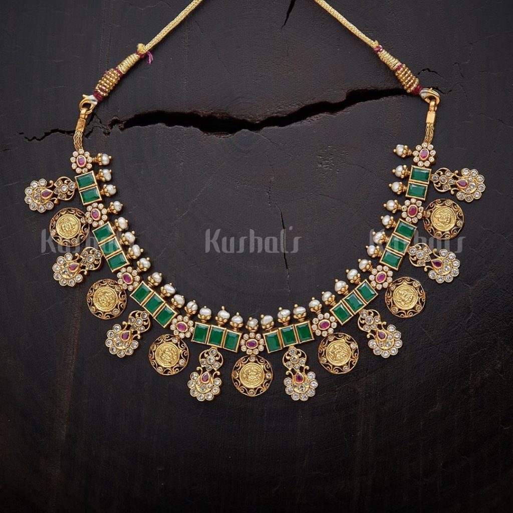 Fashionable Necklace From Kushal's Fashion Jewellery