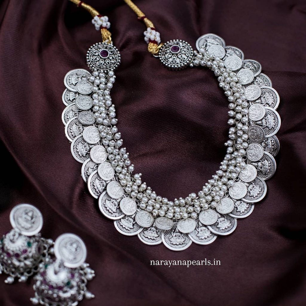 Beautiful Pearl Necklace From Narayana Pearls
