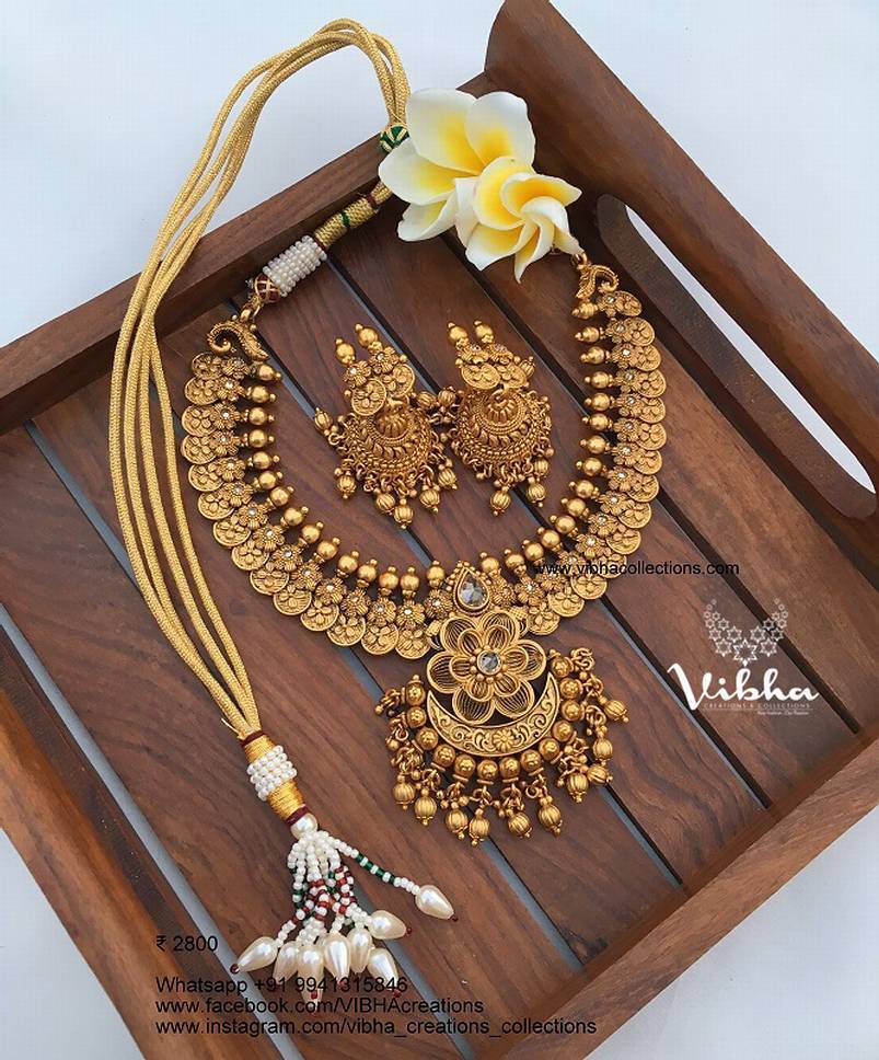 Adorable Necklace Set From Vibha Creations