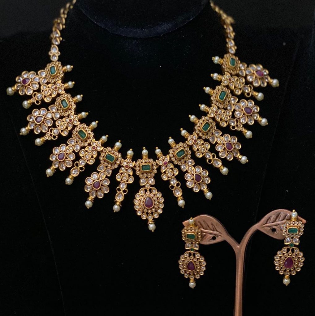 Designer Necklace Set From Vrddhiuk