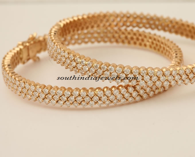Diamond bangles from PNG Jewellers