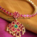 Imitation Jewellery Antique Ruby Necklace