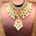 Elegant Polki Jewellery Necklace design