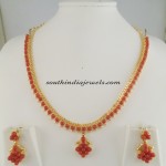 One gram gold jewellery necklace