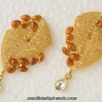 Designer Gold earrings