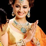 Dia Mirza in Diamond Jewelleries