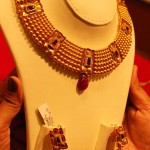 Kalyan Jewellers Azva collection Necklace set
