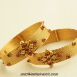 Latest gold bangles design from PNG Jewellers