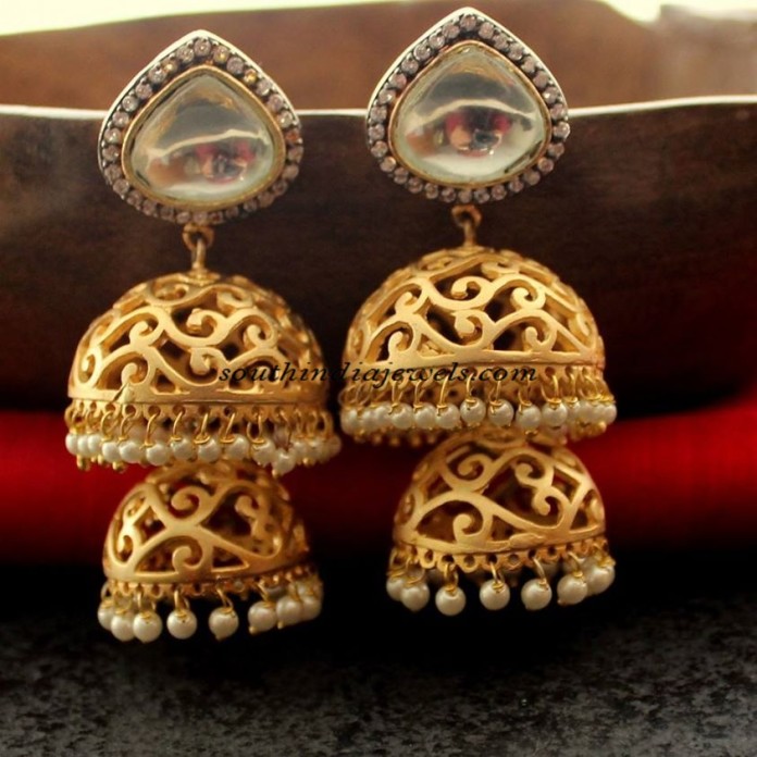 Imitation Jhumka design - South India Jewels