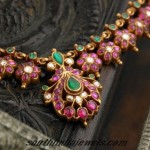 Antique ruby necklace from Arnav jewellers