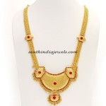 Kerala Jewellery : Gold Haram design