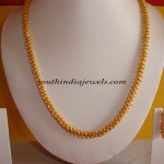 One gram gold jewelry chain design