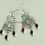 Silver Hoop earrings design