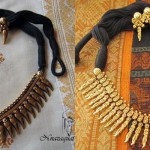 Hand Crafted Antique Spike Necklace Set