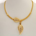 22K Gold Kerala Style Short Necklace