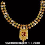 22K Gold Necklace From Kalyan Jewellers