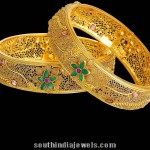 22K Gold Bangles From Kalyan Jewellers
