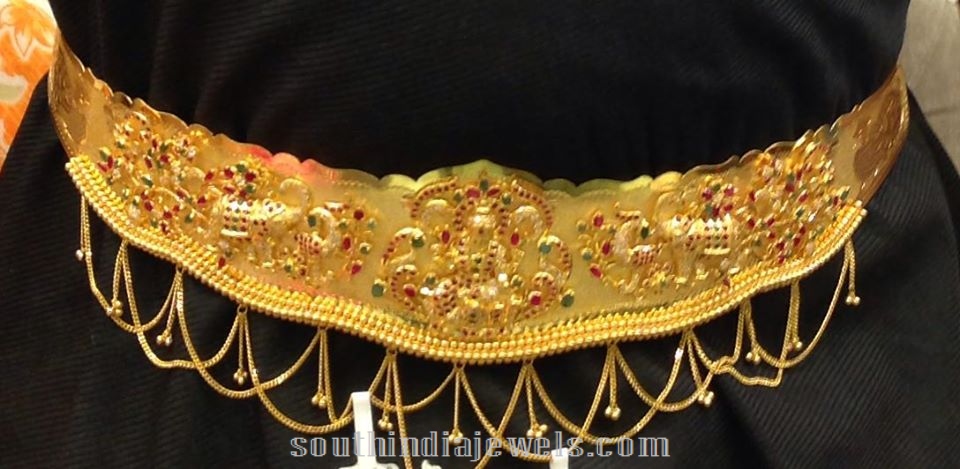 160gms Gold Vaddanam 40 inches