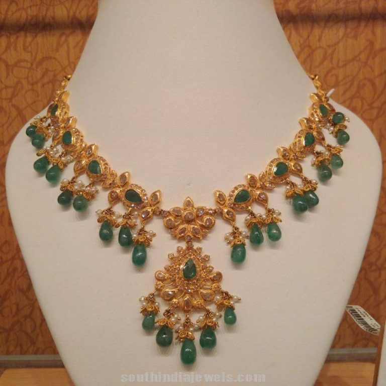 Light Weight Emerald Necklace