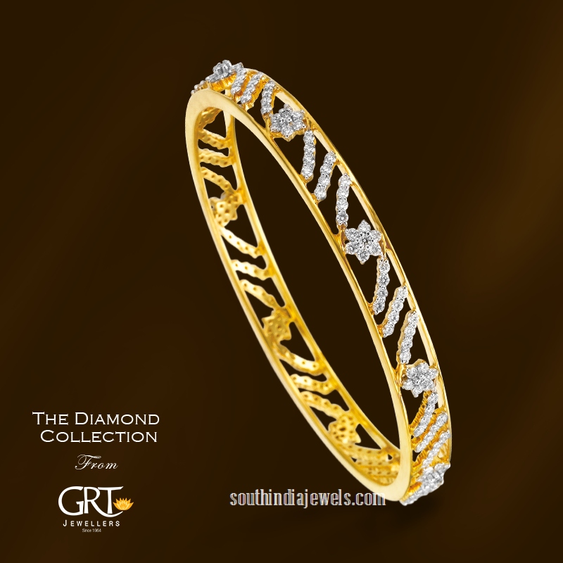 Designer diamond bangles from GRT Jewellers