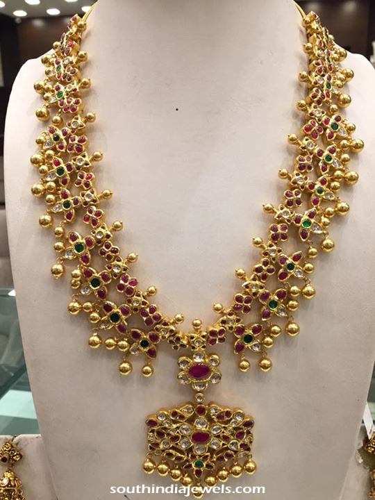 Latest model golden neads necklace