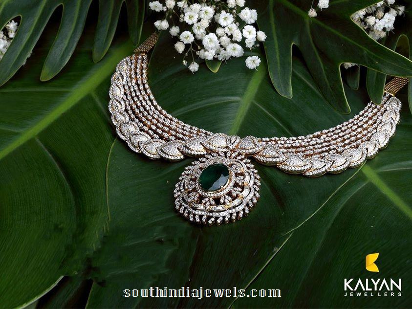 Kalyan Jewellers Diamond Necklace Designs