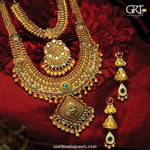 Bridal Gold Jewelleries from GRT - South India Jewels