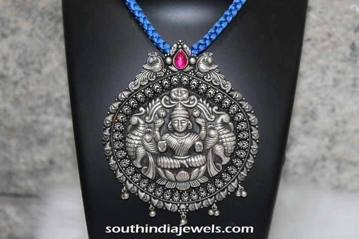Silver Jewellery Lakshmi pendant from Shine Silver Jewellery