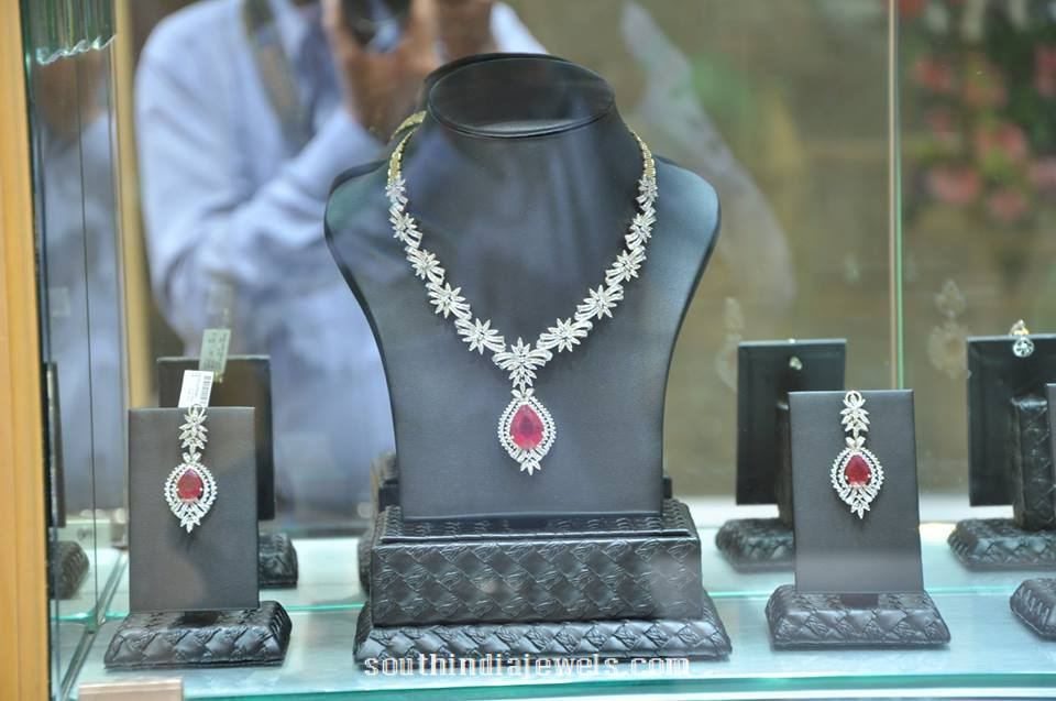 Floral Diamond set PC Jewellers